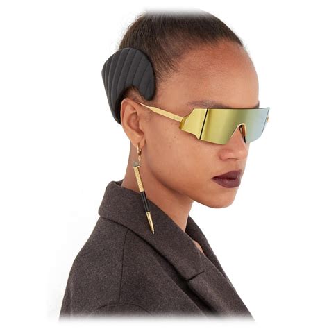 fendi runway yellow|fendi runway sunglasses.